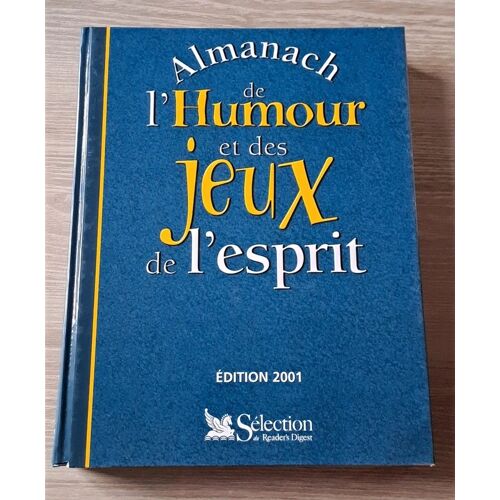 Livre Almanach De L'Humour Et Des Jeux De L'Esprit