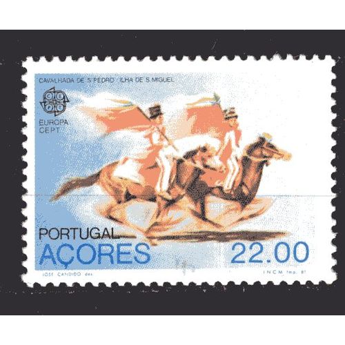 Portugal Les Acores 1981 Europa Le Folklore Yvert N° 331 Neuf**