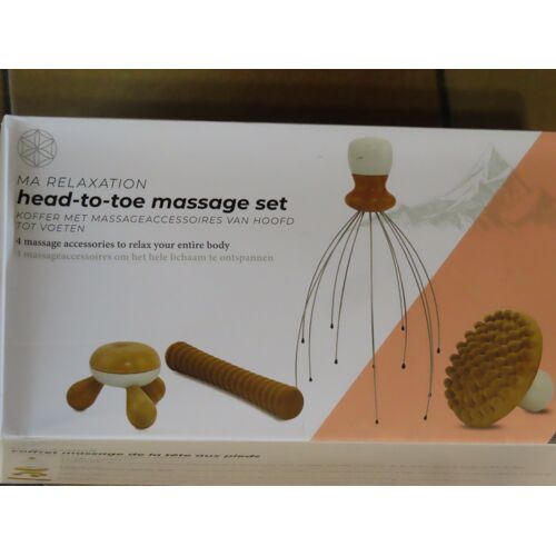 Ma Relaxation : Coffret De Massage De La Tête Aux Pieds