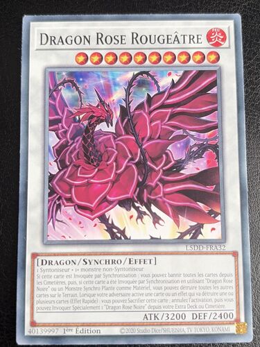 Dragon Rose Rougeâtre - L5dd-Fra32 - Yu-Gi-Oh ! Commune