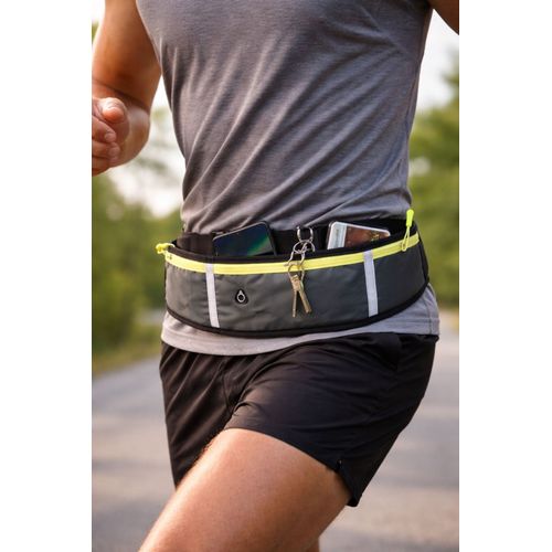 Sacoche Banane De Running Ultra-Légère – Maintien Parfait, Réfléchissante & Résistante À L’Eau