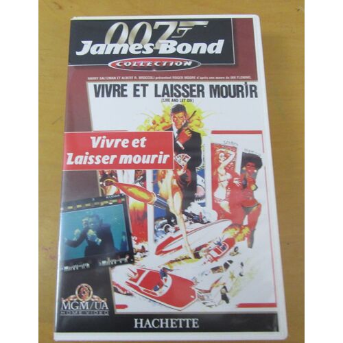 Cassette Vhs Vivre Et Laisser Mourir