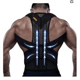 Correcteur De Posture Pour Hommes Et Femmes, Orthèse De Posture Poreuse, Respirante Et Ajustable, Améliore La Posture, Modifie L'Humeur, Soulage Les Tensions...