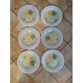 6 Assiettes À Dessert Luminarc