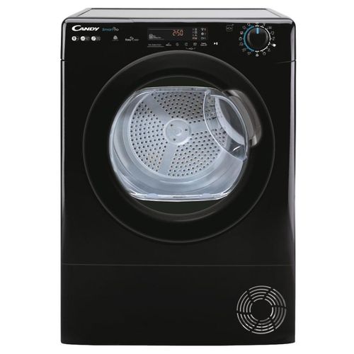 Candy Smart Pro CSOE H9A2DBEB-S sèche-linge Pose libre chargement frontal 9 kg Noir