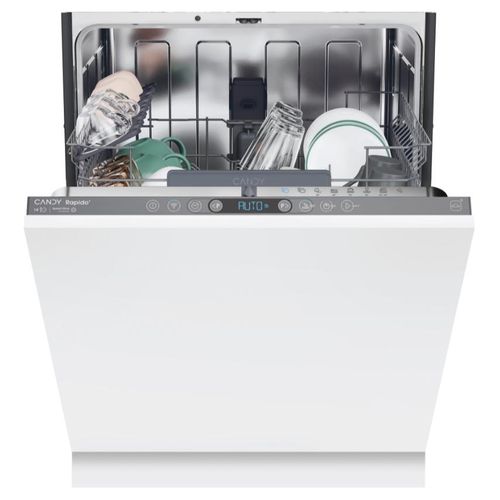 Lave-vaisselle Candy RapidÓ CI 4C4F0PA Entièrement intégré 14 couverts
