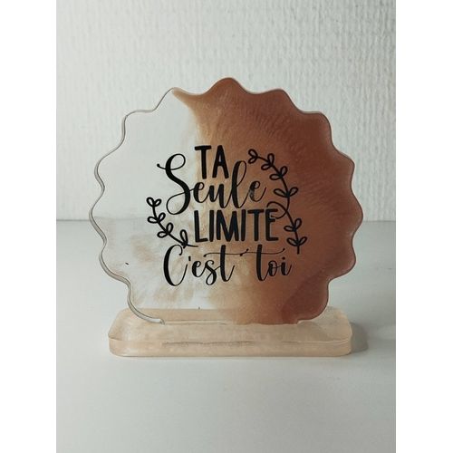 idée cadeau ornement bureau coiffeuse couvre tasse en résine abr031