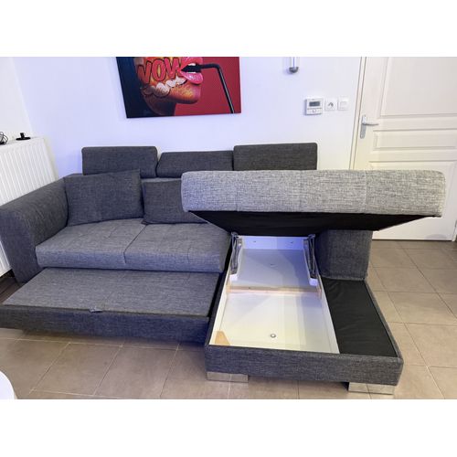 Canapé d'angle convertible