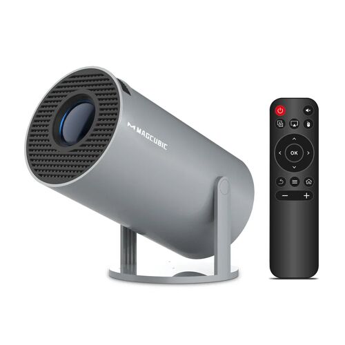 projecteur portable android HD 720p LED avec bluetooth & correction automatique - HY300 Pro-Grey