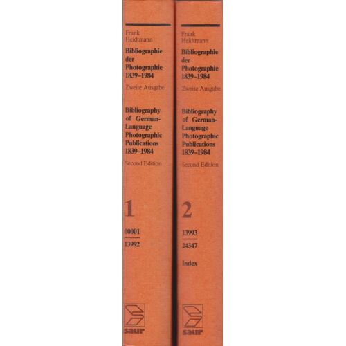 Bibliographie Der Photographie