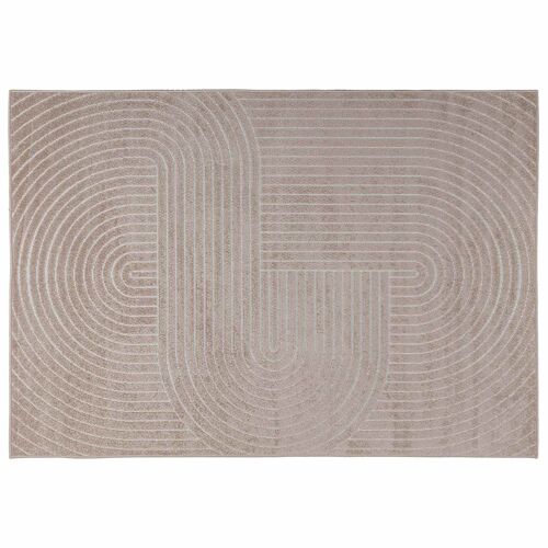 Vidaxl Tapis De Surface Palmeras Beige 230 X 160 Cm Polyester