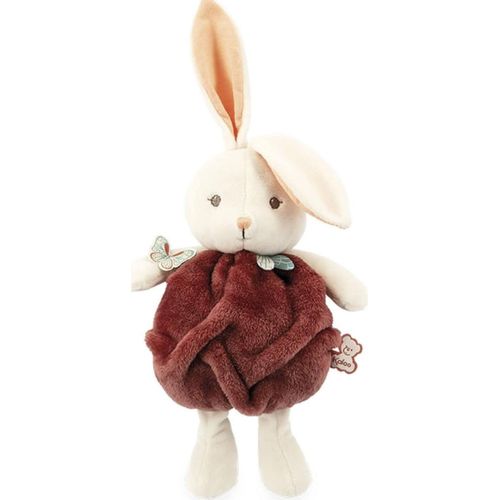 Doudou lapin kaloo marron cannelle peluche jouet bébé papillon bulle d¿amour soft toy brown bunny baby