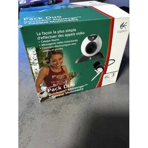 Pack duo QuickCam Messenger casque 