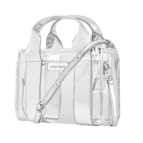 Sac Bandoulière Série Micro Tote Bag Étanche Léger et Compact CASE MATE Argent