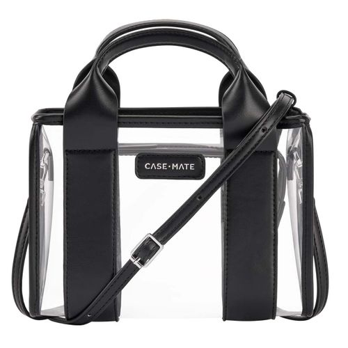 Sac Bandoulière Série Micro Tote Bag Étanche Léger et Compact CASE MATE Noir transparent