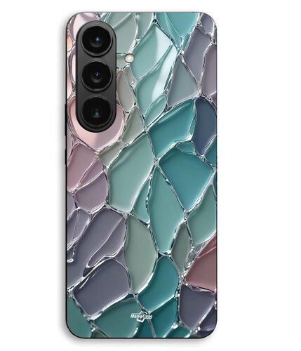 Coque Pour Samsung Galaxy S26 Plus texture écailles de verre colorés Maniacase