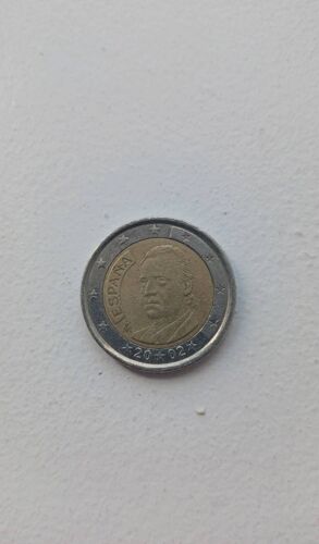 Pièce De 2€ Espagnol De 2002 En Bonne État