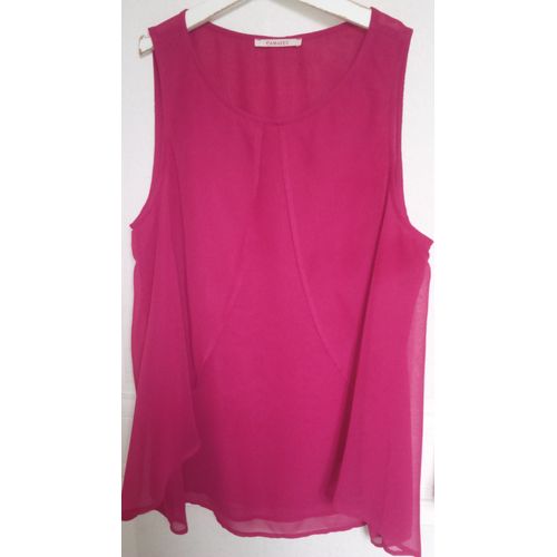 Débardeur / Haut Femme Fushia " Camaïeu " Taille 38 Idée Cadeau