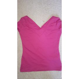 Très Beau Femme Fushia "Camaïeu " Décolleté Taille 36 Idée Cadeau