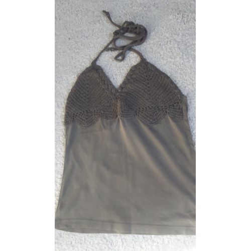 T-Shirt Femme Kaki Taille 36 Idée Cadeau