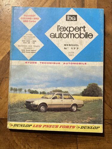 Revue Technique Nº 177 Peugeot 505 Grd - Srd Srd Turbo 