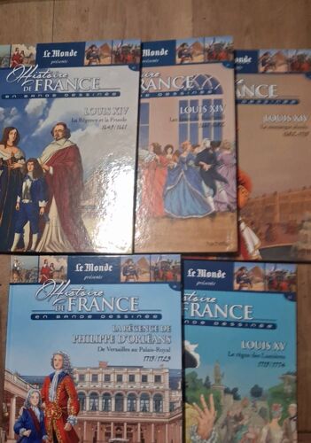 Histoire De France Hachette En Bd De Louis Xiv À Louis Xv