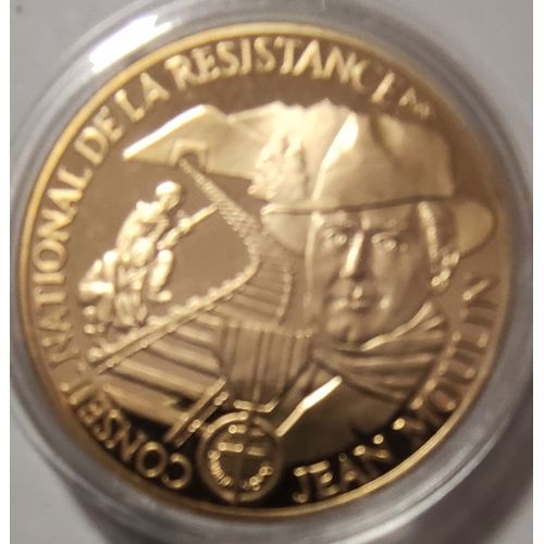 Médaille Numismatique Jean Moulin