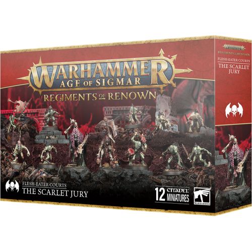 Warhammer Aos - Flesh-Eater Courts : The Scarlet Jury 91-89