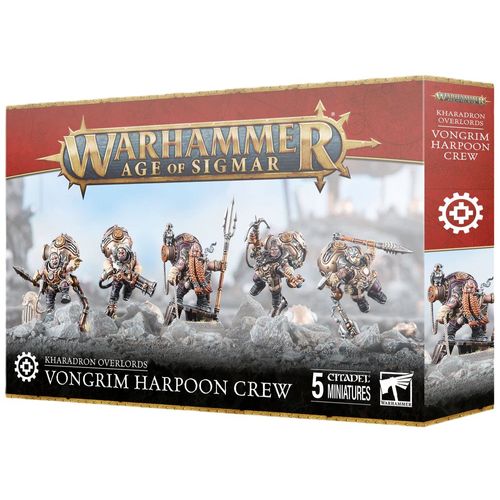 Warhammer Aos - Kharadron Overlords : Vongrim Harpoon Crew 84-52
