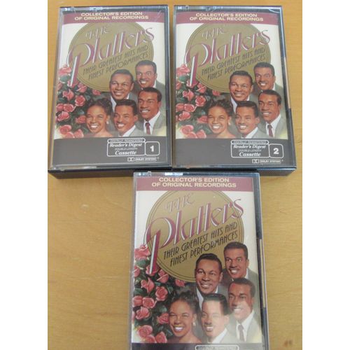 Lot De 3 Cassettes Audio The Platters
