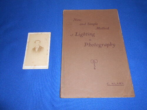 New And Simple Methode Of Ligthing In Photography By Daylight And Articial Light[ Photographie De C. Klary Élève Et Correspondant De Nadar À Oran]