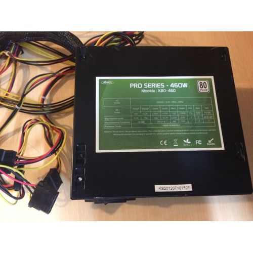 alimentation pc advance pro series 460W 80 plus