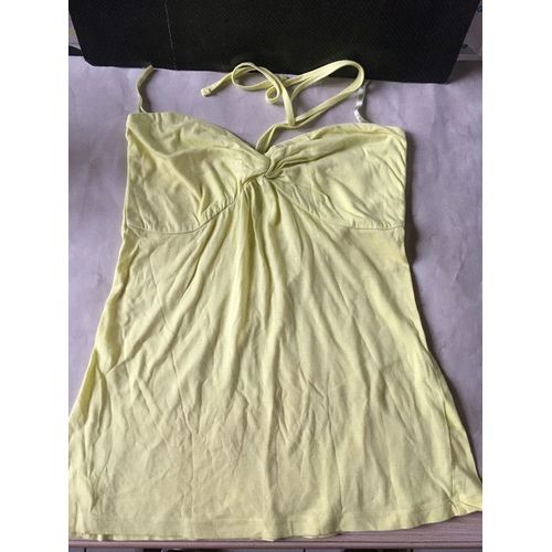 Joli Top/Haut/T.Shirt Femme Sexy Jaune Taille 1 Idée Cadeau