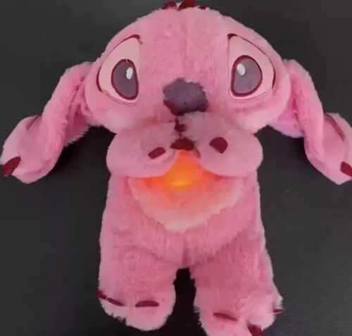 Peluche Angel (Stitch) Respirante avec Berceuse Apaisante Compagnon Réconfortant