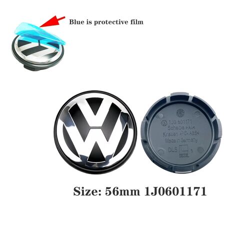 Lot 4 Moyeu Central 56 Mm Cache Jante Alliage Universel Voiture