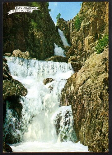 Carte Postale N°48 , Pirineo Aragones , Cascade Sur Le Chemin Aux Lacs Bleus , 1977
