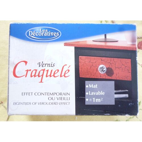 Boîtes Pour Vernis Craquelé Mat.