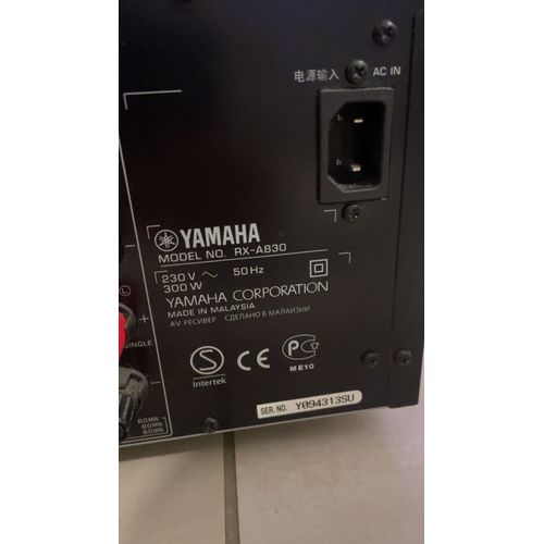 Ensemble Dôme Focal 5.1 + ampli Yamaha RX-A830