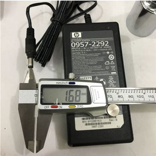 Alimentation HP 0957-2292 électrique adaptateur secteur transformateur 24V et 1500mA 1,5A HP original pour scanner Scanjet HP professional 3000 pro 3000 S2 2500 fl G4010 G4050 8390 et autres 09572292