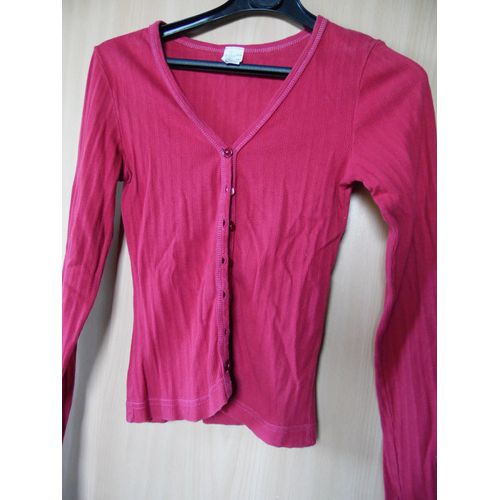 Gilet Cintré Bordeaux Femme Taille 34/36