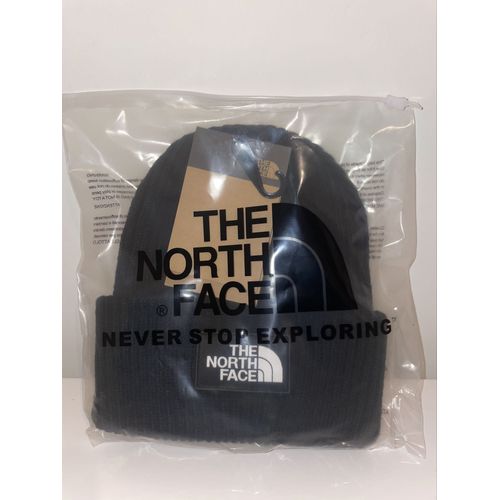 Bonnet The North Face Boxed Logo Noir – Neuf Avec Étiquette – Unisexe