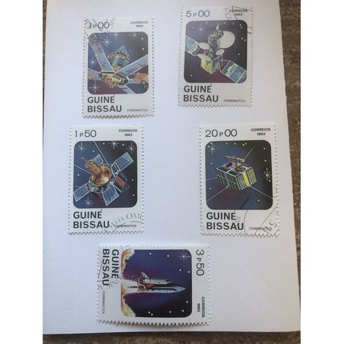 Timbres Guiné Bissau Correios 1983