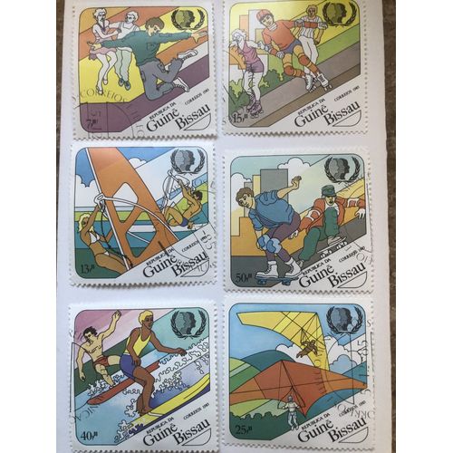 Timbres Guinée Bissau - Correios 1985