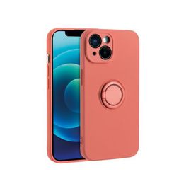 Coque Finger Grip Rouge Aubépine iPhone 15 Pro Max