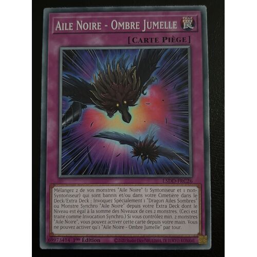 Aile Noire - Ombre Jumelle - L5dd-Frc26 - Yu-Gi-Oh ! Commune