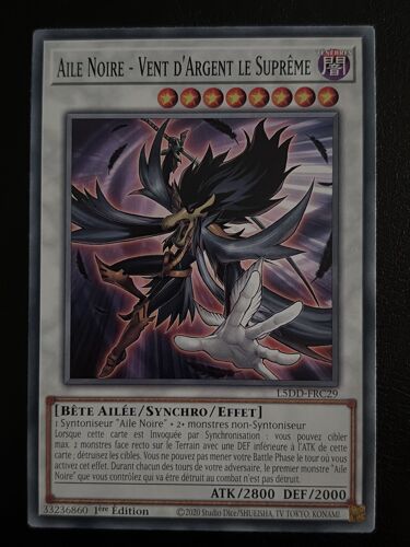 Aile Noire - Vent D’Argent Le Suprême - L5dd-Frc29 - Yu-Gi-Oh ! Commune