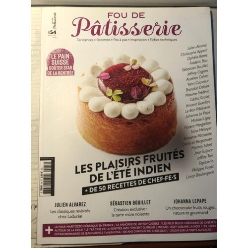 Magazine Fou De Patisserie #54