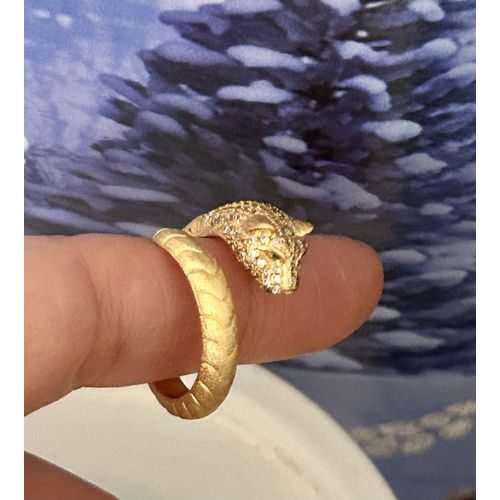 Bague Tête De Panthère 