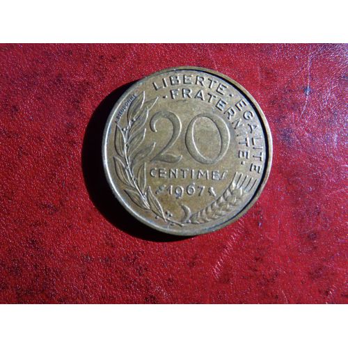 20 Centimes Marianne 1967