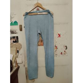 Legging De Sport Bleu Clair 40 L.